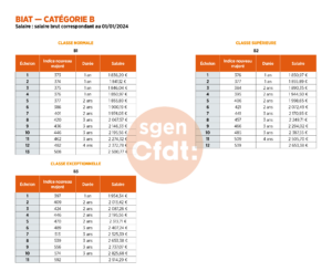 Grilles Indiciaires Des Agents De Catégorie B - SGEN+